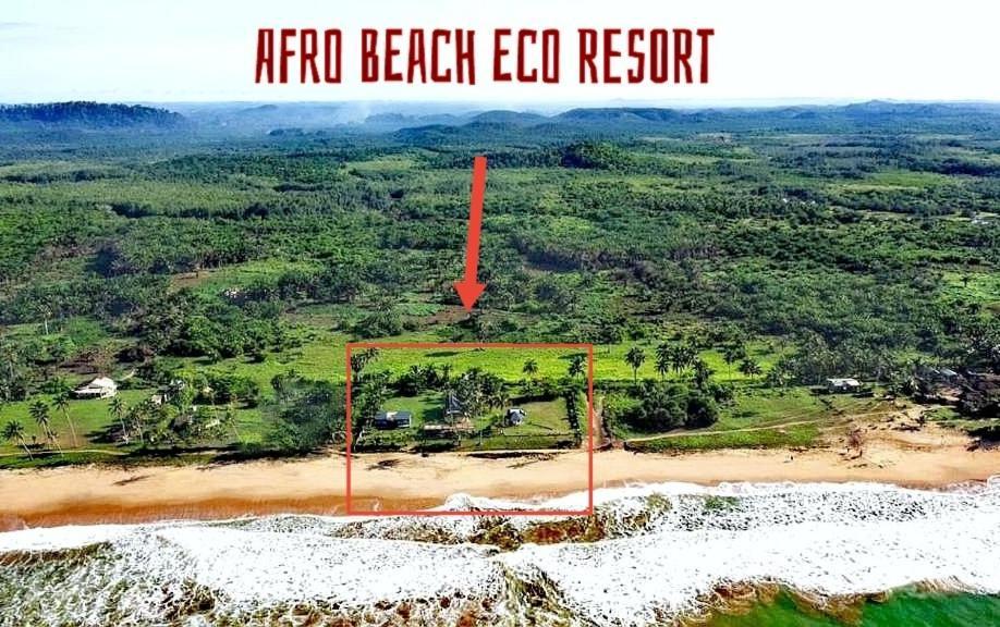 Afro Beach Eco Resort Butre Eksteriør billede
